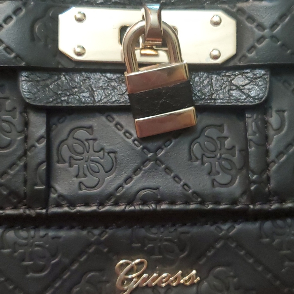 Guess Locket Button Snap Mini Crossbody - Picture 4 of 15